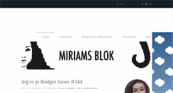 Desktop Screenshot of miriamsblok.dk